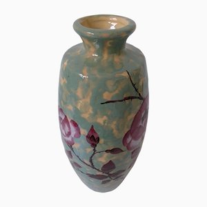 Vase Haut Art Déco en Céramique par Dargyl, France