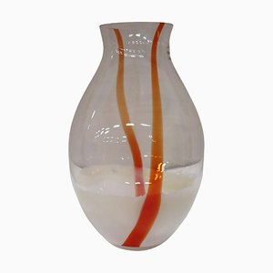 Large Italian Murano Artistic Glass Vase by Carlo Nason, 1980s