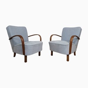 Armchairs by Jindrich Halabala for Up Závody, Set of 2