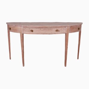 French Half Moon Console Table