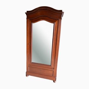 Antique Mahogany Mirror Cabinet