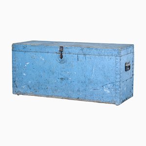 Antique Swedish Tool Box in Painted Pine