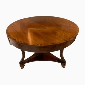 Antique Swedish Centre Table in Mahogany