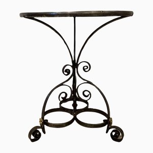 French Table in Wrought Iron, 1950s