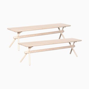 Tikku Benches by Made by Choice, Set of 2