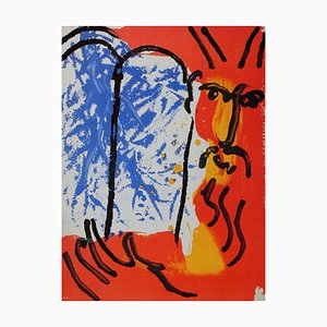 Marc Chagall, Bibbia - Moïse I, 1956, Litografia su carta Rivoli