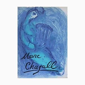 Marc Chagall, Bibbia - Couverture De Verve 33/34, 1956, Litografia