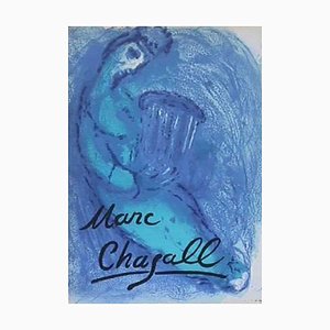 Marc Chagall, Bible - Couverture De Verve 33/34, 1956, Lithograph on Board