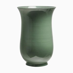Large Vase in Polychrome Ceramic by Gio Ponti for Richard Ginori, 1930s