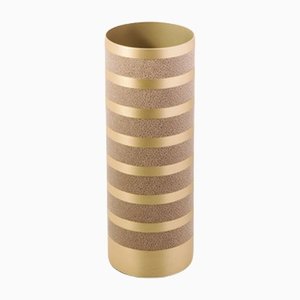 Medium Saturno Flowerpot in Chromed Brass from Pinetti