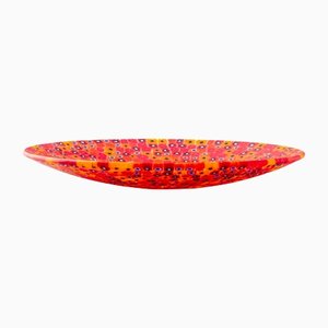 Murano Glass Millefiori Plate by Ercole Moretti