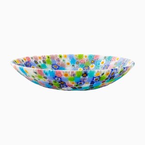 Murano Glass Millefiori Bowl by Ercole Moretti