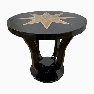 Art Deco Ash Veneer Side Table