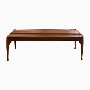 Solid Wood Bench by Gio Ponti for Reguitti Brothers, 1950s