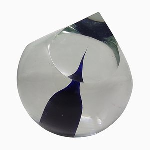 Mid-Century Murano Glass Paperweight by A. Barbini