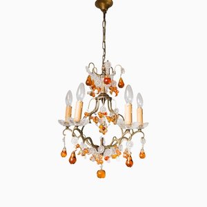 Vintage French Chandelier, 1930s