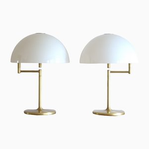 Lámpara de mesa modelo 7412.1 suiza de Swisslamps, años 60