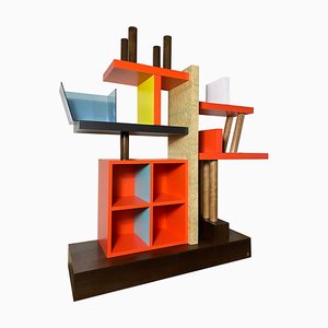 LIANA Bookcase by Ettore Sottsass for Meccani Arredamenti, 1992