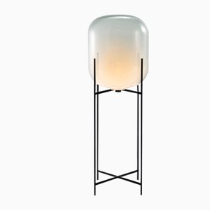 Oda Big in Moonlight White and Black by Sebastian Herkner for Pulpo