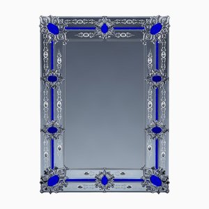 Französischer Cannaregio Murano Glas Spiegel, 19. Jh. Von Fratelli Tosi