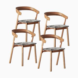 Nude Dining Chair by Made by Choice, Set of 4