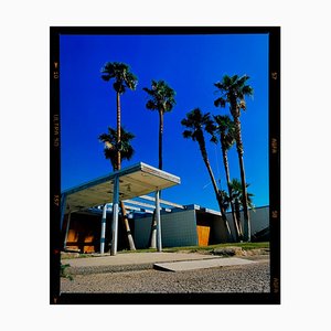 Richard Heeps, Motel Entrance II, Salton Sea, California, 2021, Color Photograph