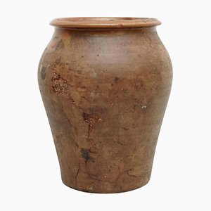 Vaso antico rustico in ceramica