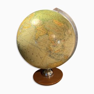 Land Globe in Glass