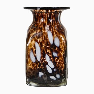 Vintage Art Glass Vase from Mdina, 1970s
