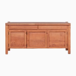 Mid-Century French Chapo Style Elm Sideboard