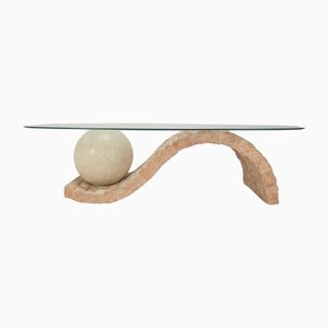 Mactan Stone Coffee Table by Magnussen Ponte, 1980s