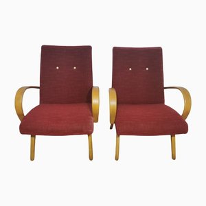 Fauteuils Vintage par Jaroslav Smidek, Set de 2