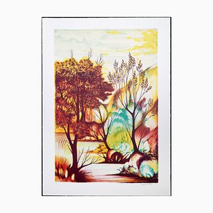 Lithographie Originale Vital Orpheus, Autumn, 1970