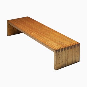Modernist Bench in Style of Charlotte Perriand, 1930s