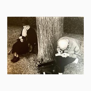 Karol Kallay, Two Below a Tree, 1966, Photograph