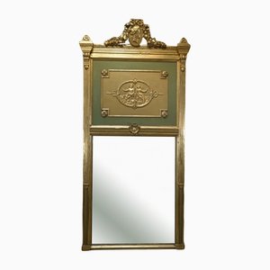 Specchio Luigi XVI in legno dorato, XIX secolo