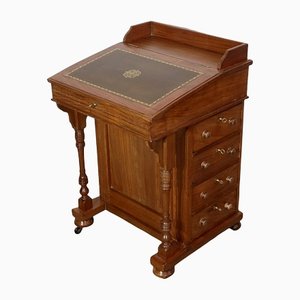 Blonde Mahogany Davenport Desk, England, 1850