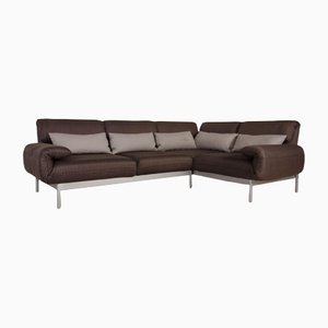 Gray Fabric Plura Corner Sofa with Relax Function from Rolf Benz