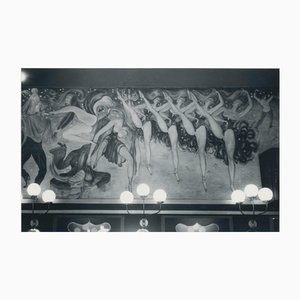 Paris, Montmatère, Pigalle, Moulin Rouge, 1955, Silver Gelatine Print