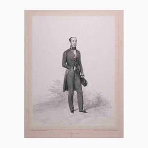 Denis Auguste Marie Raffet, Frederic Lepla, Original Lithograph, 1848