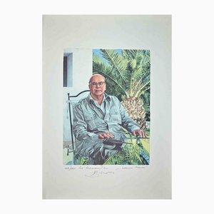 Bettino Craxi, Autoportrait, Photolithographie Originale, 1992