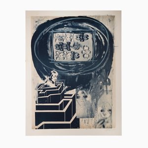 Nani Tedeschi, Woman in Labyrinth, Original Lithograph, 1971