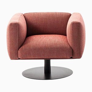 8 Cube Armchair with Swivel Base by Piero Lissoni for Cassina