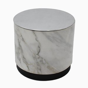 Vintage Marble Side Table, Italy, 1970s