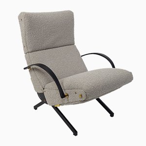 Mid-Century Modern P40 Lounge Chair by Osvaldo Borsani for Tecno