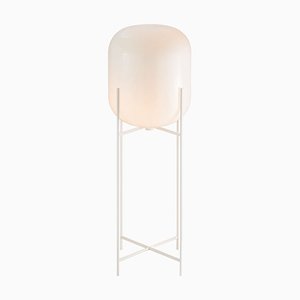 Oda Big in White Floor Lamp by Sebastian Herkner for Pulpo