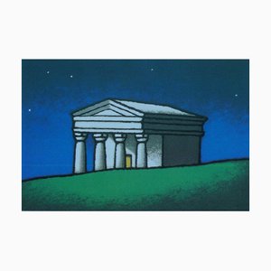Tino Stefanoni, Tempio, 1997, Serigrafia colorata