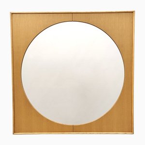 Postmodern Italian Squared Wall Mirror in the Style of Ettore Sottsass, 1980s
