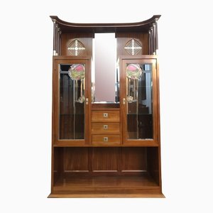 Art Nouveau Display Cabinet by J. Herrmann
