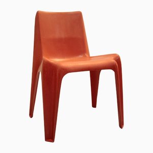 Roter BA1171 Stuhl von Helmut Bätzner für Bofinger